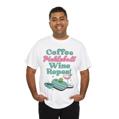 COFFEE PICKLEBALL WINE REPEAT - Pickleball (Dri Fit)