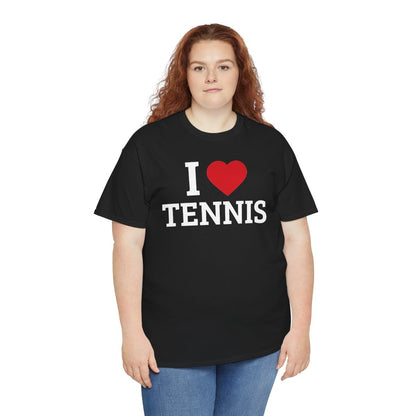 I HEART TENNIS - Tennis (Basic Tee)
