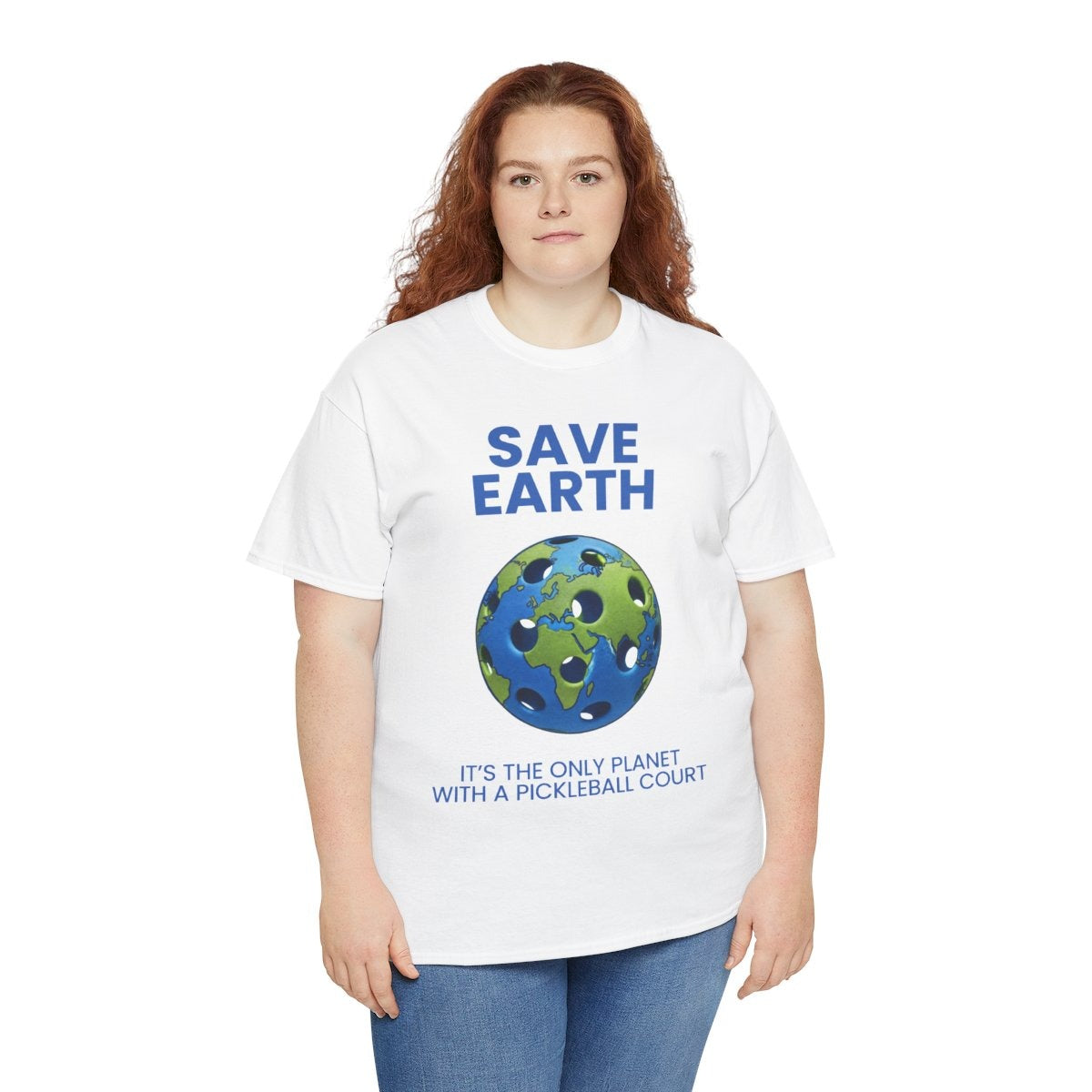 SAVE EARTH - Pickleball (Basic Tee)