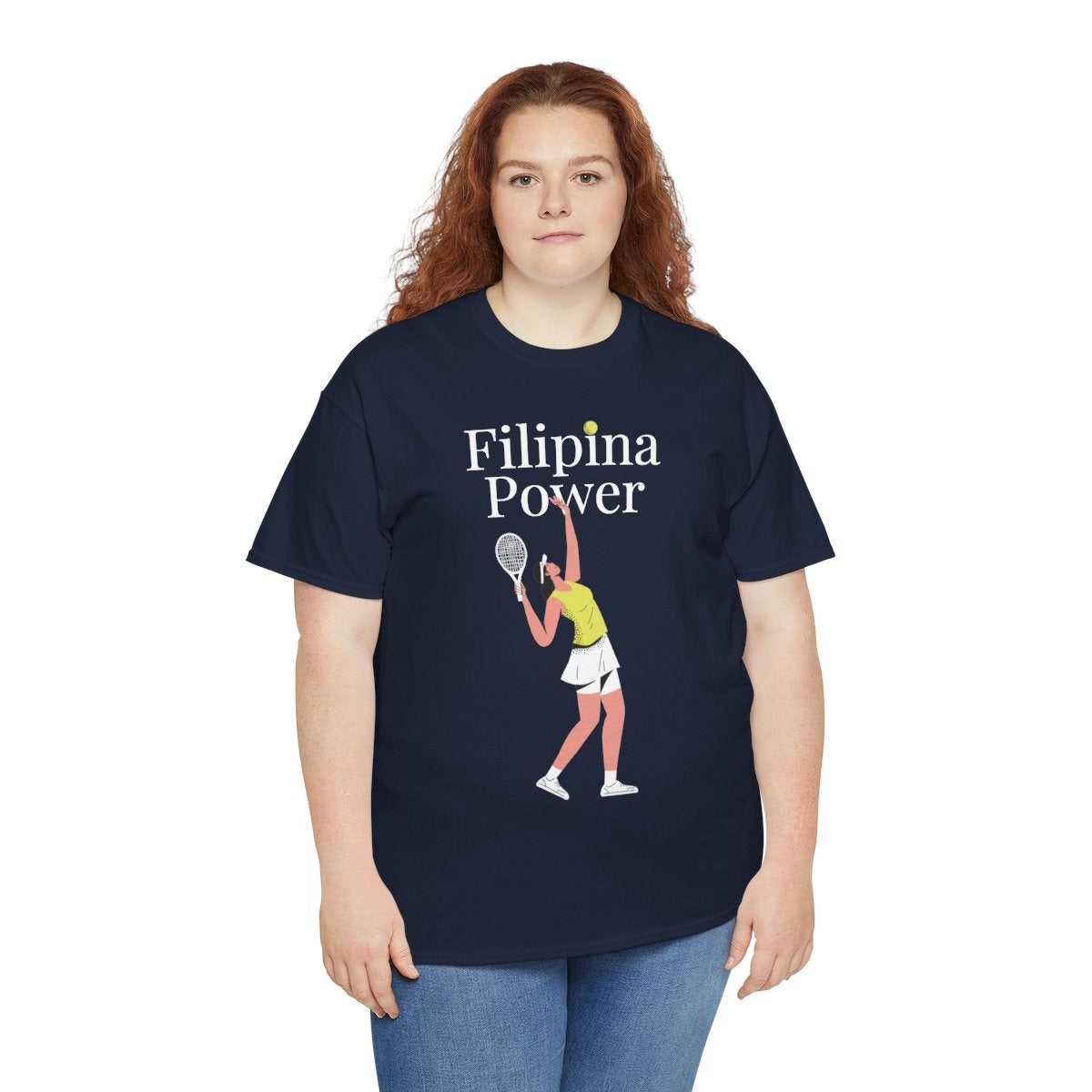 FILIPINA POWER - Tennis (Basic Tee)