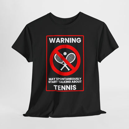 WARNING TENNIS - Tennis (Kids Tee)