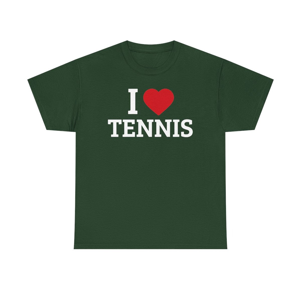 I HEART TENNIS - Tennis (Basic Tee)