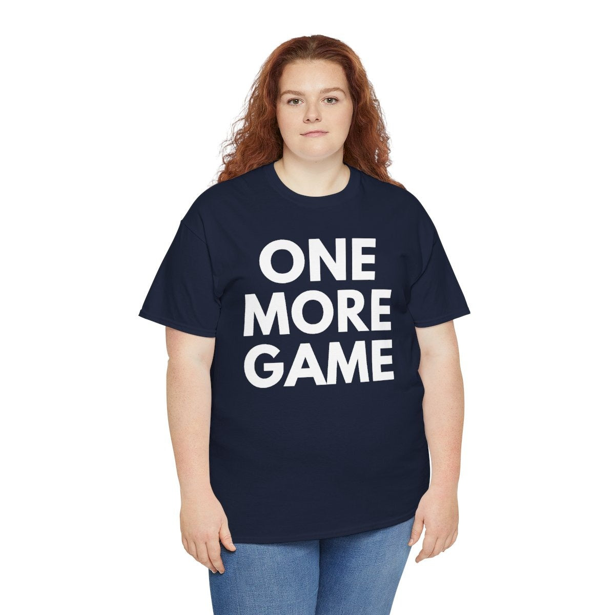 ONE MORE GAME - Tennis & Pickleball (Basic Tee)