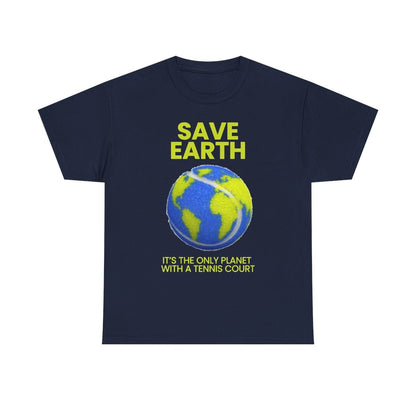 SAVE EARTH - Tennis (Basic Tee)