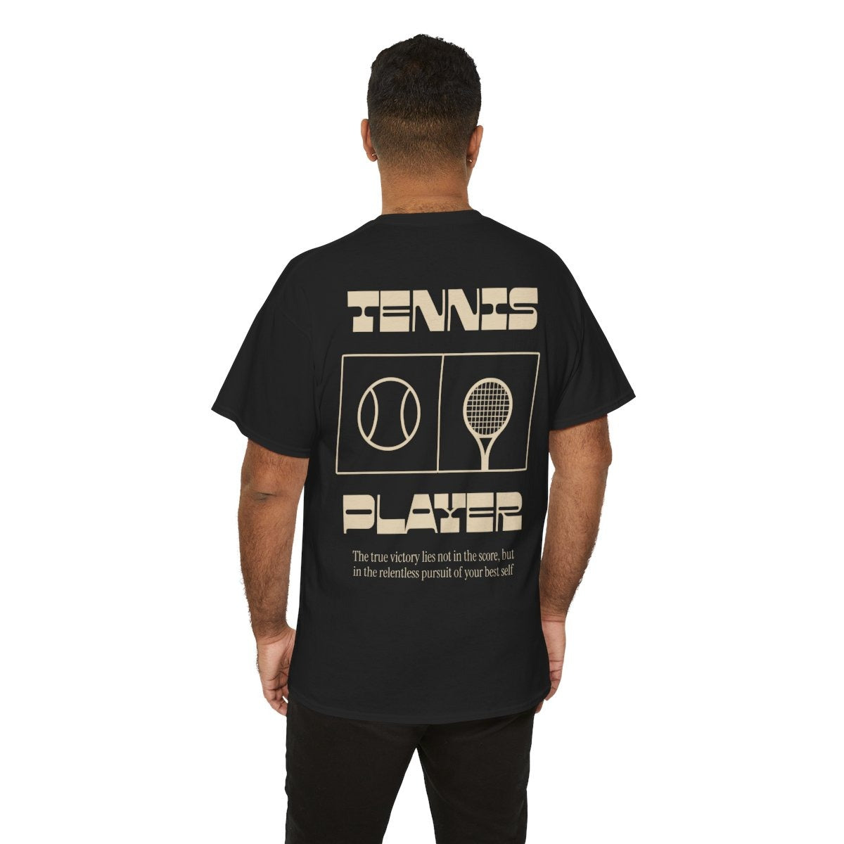 TENNIS PLAYER 4 - Tennis Basic Tee