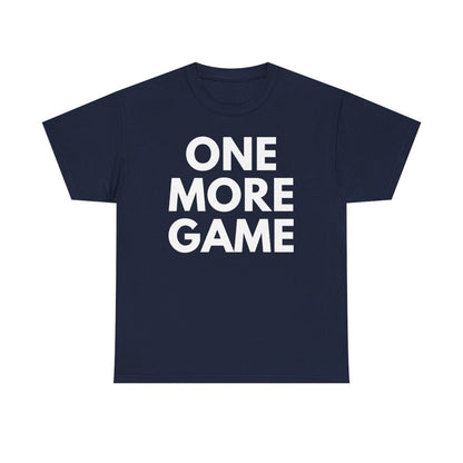 ONE MORE GAME - Tennis & Pickleball (Basic Tee)