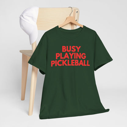 BUSY - Pickleball (Basic Tee)