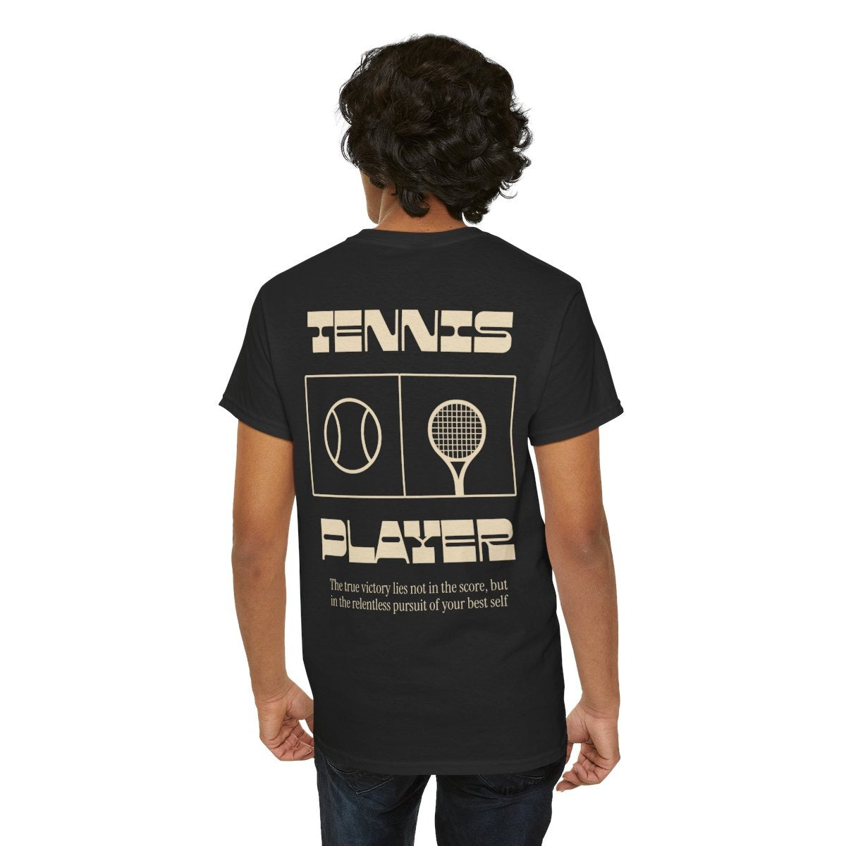 TENNIS PLAYER 4 - Tennis Basic Tee