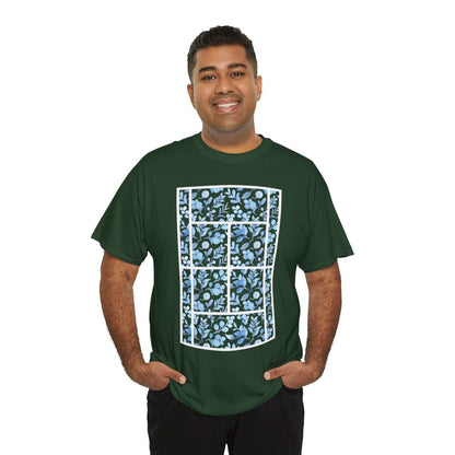 TENNIS FLORAL 2 - Tennis (Basic Tee)