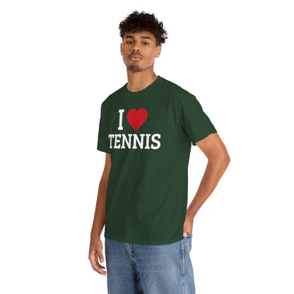 I HEART TENNIS - Tennis (Basic Tee)