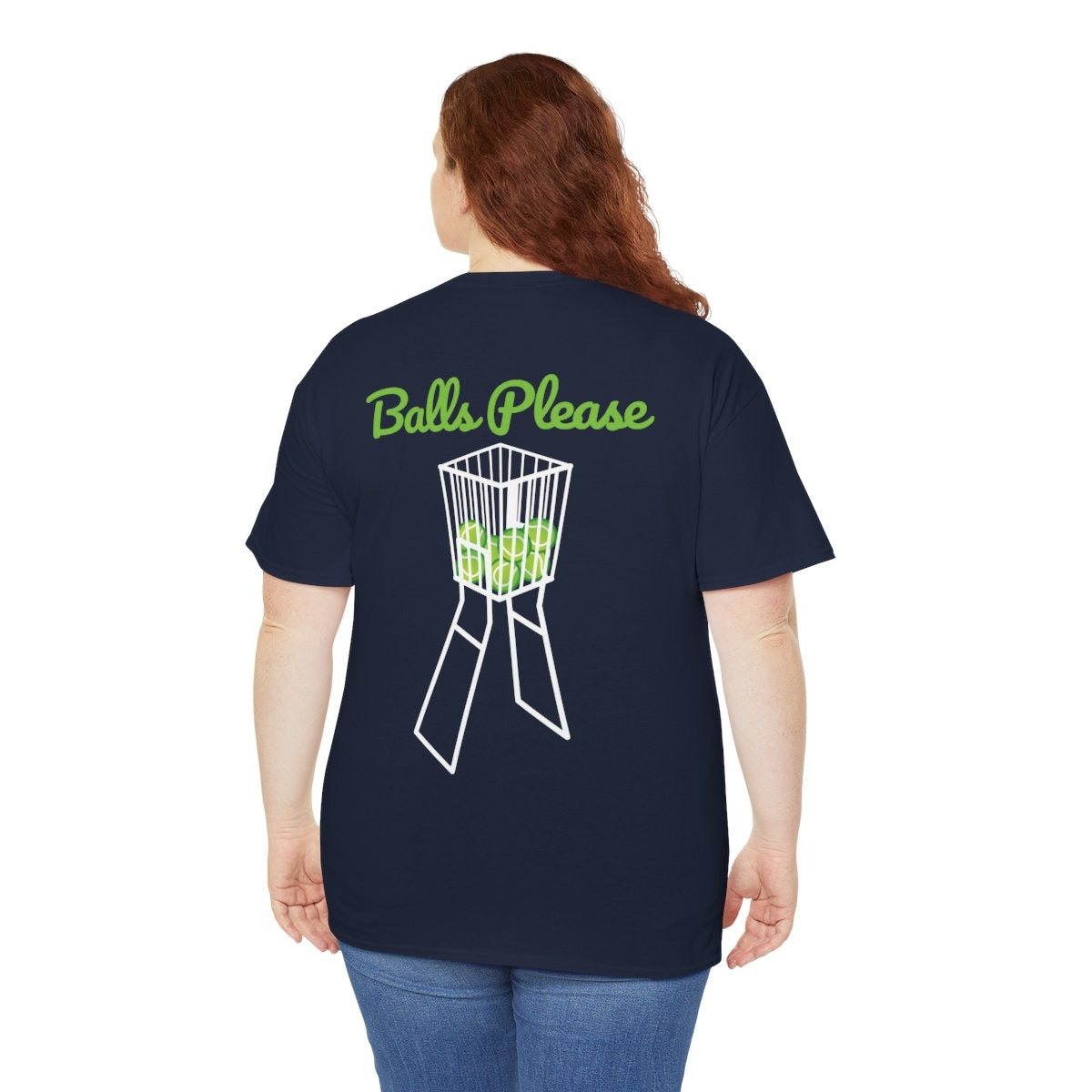BALLS PLEASE - Tennis (Basic Tee)