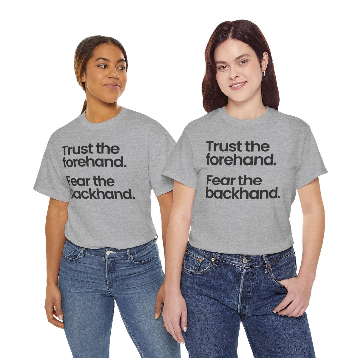 TRUST FOREHAND - Tennis & Pickleball (Basic Tee)