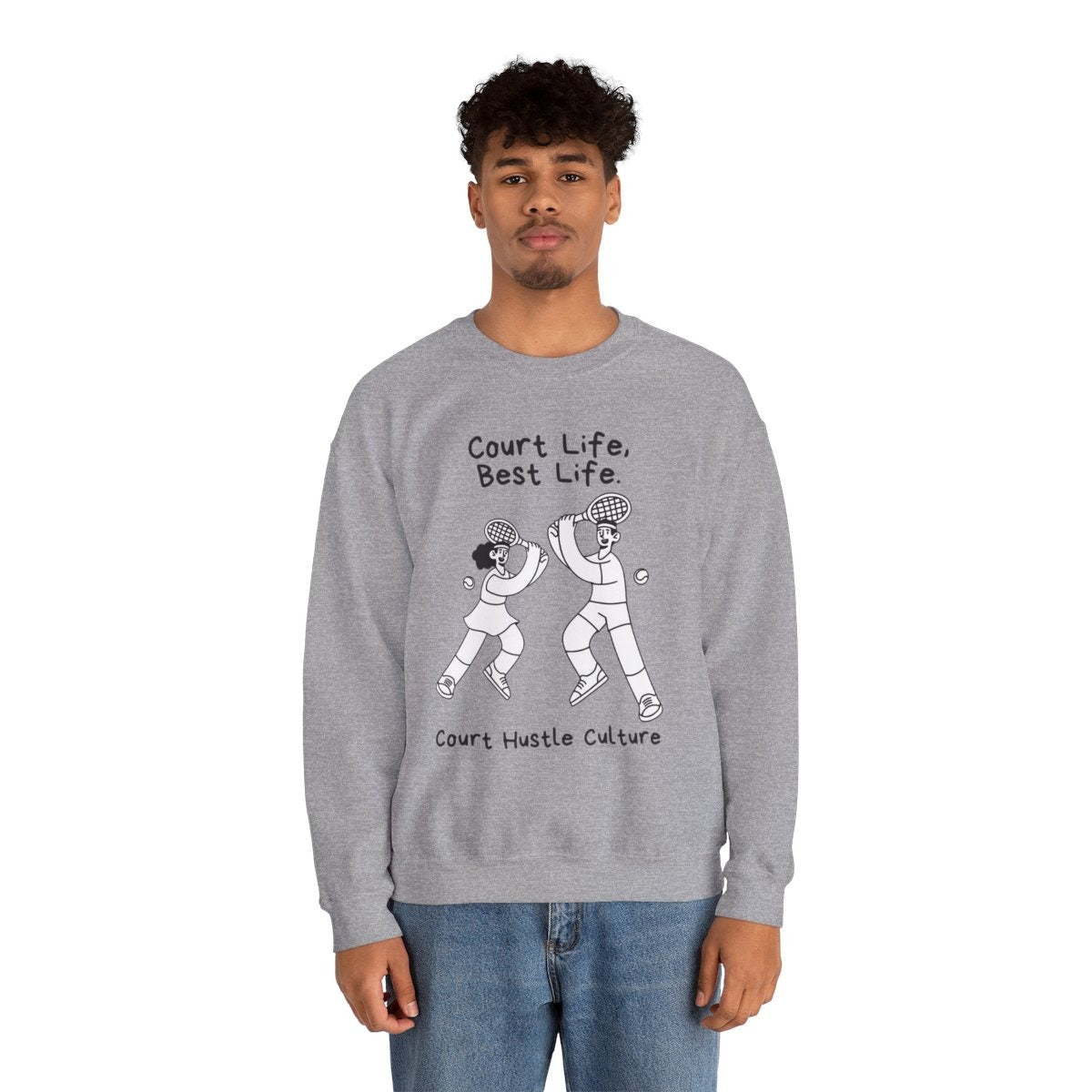 COURT HUSTLE - Tennis Sweatshirt