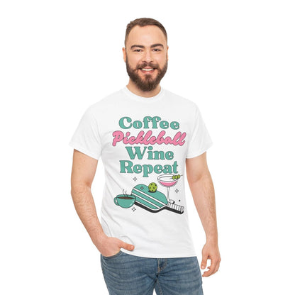COFFEE PICKLEBALL WINE REPEAT - Pickleball (Dri Fit)