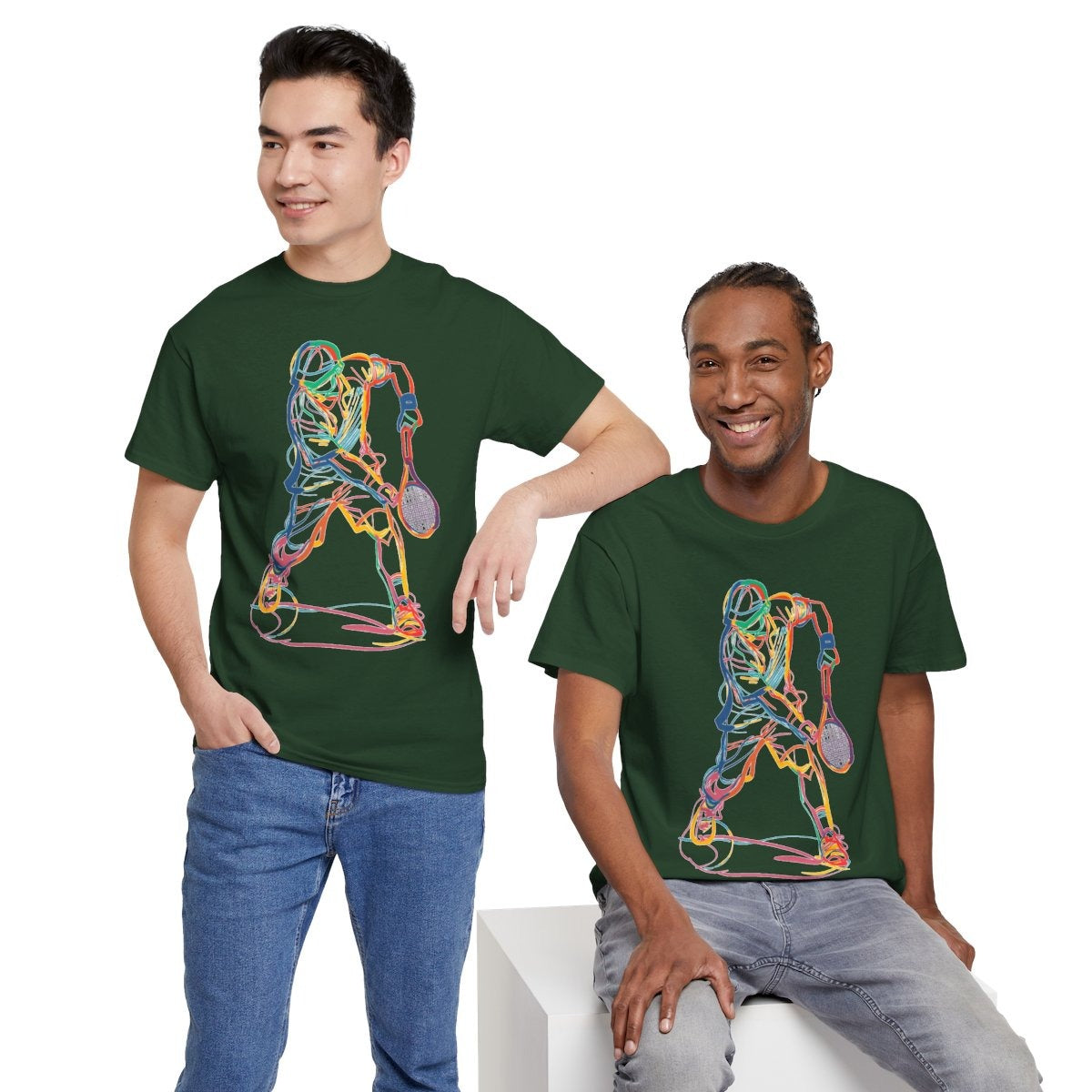 MATCH DAY - Tennis (Basic Tee)