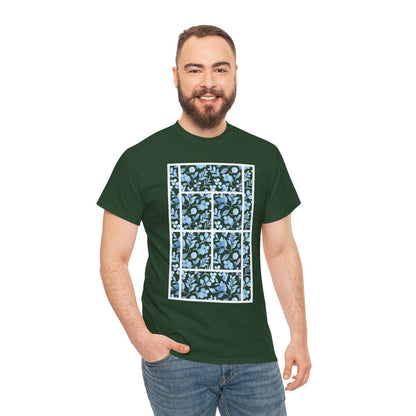 TENNIS FLORAL 2 - Tennis (Basic Tee)