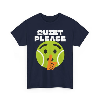 QUIET PLEASE - Tennis (Basic Tee)