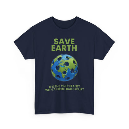 SAVE EARTH - Pickleball (Basic Tee)