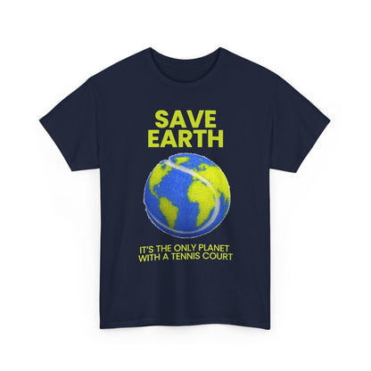 SAVE EARTH - Tennis (Basic Tee)