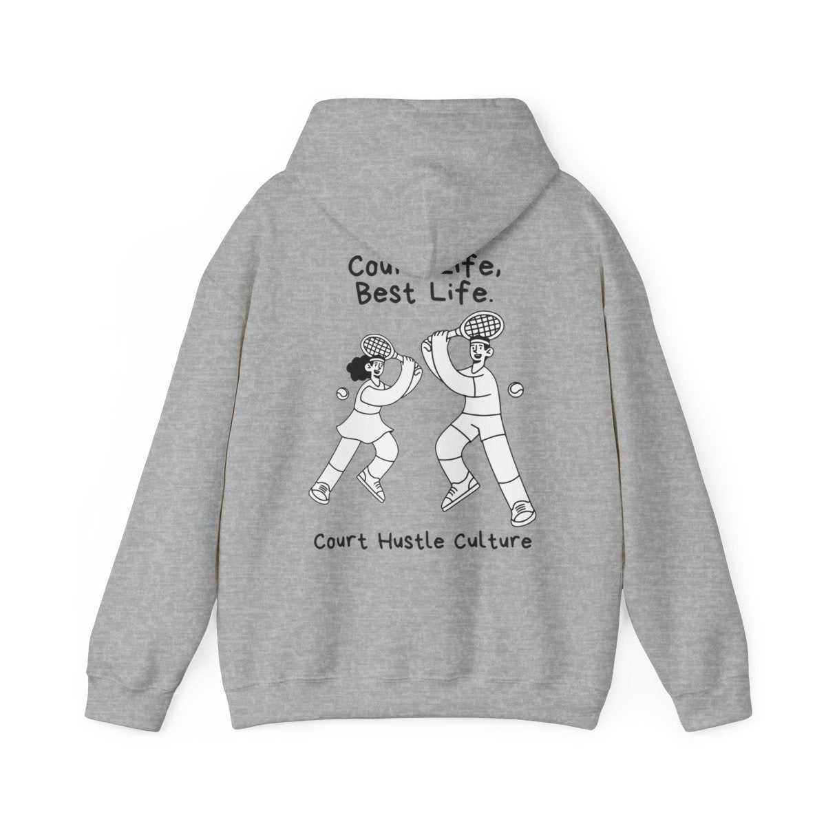 COURT HUSTLE - Tennis Hoodie