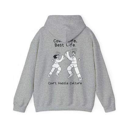 COURT HUSTLE - Tennis Hoodie