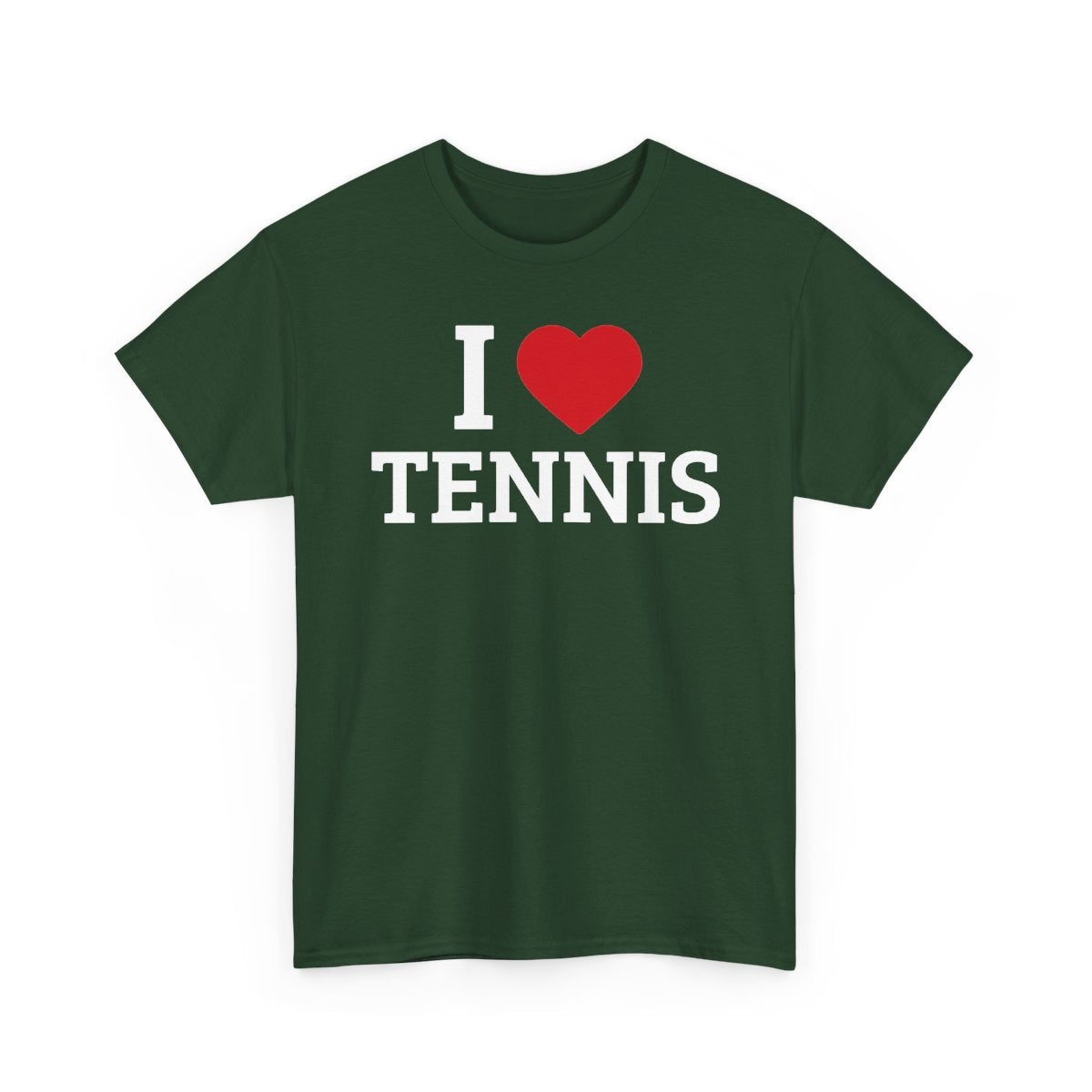 I HEART TENNIS - Tennis (Basic Tee)