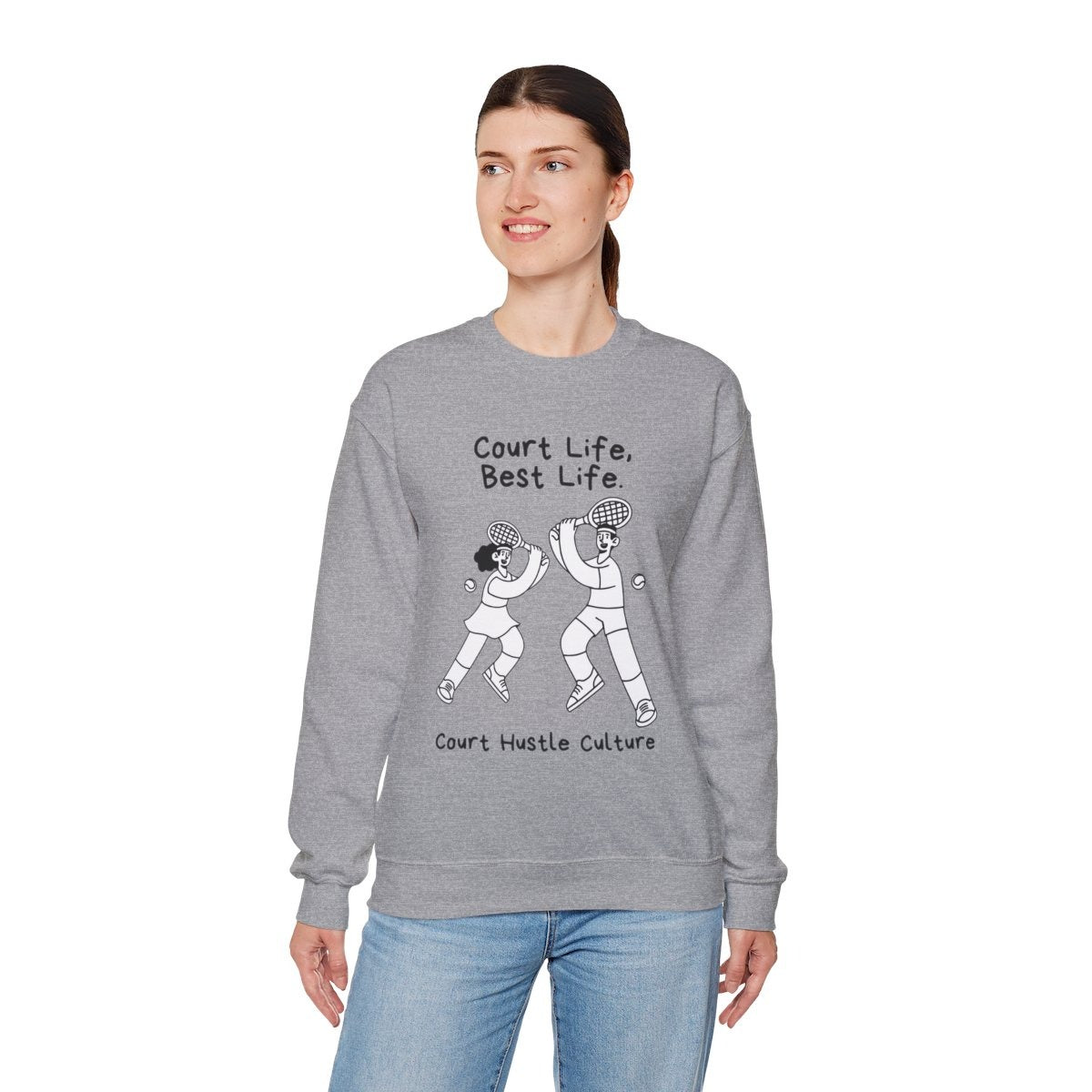 COURT HUSTLE - Tennis Sweatshirt