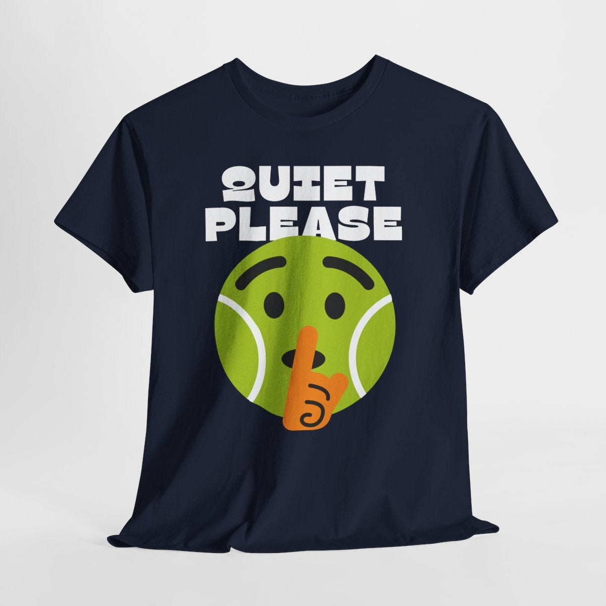QUIET PLEASE - Tennis (Basic Tee)