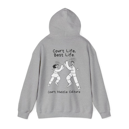 COURT HUSTLE - Tennis Hoodie