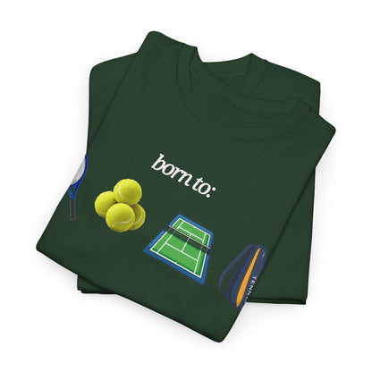 FORCED TO WORK - Tennis (Basic Tee)