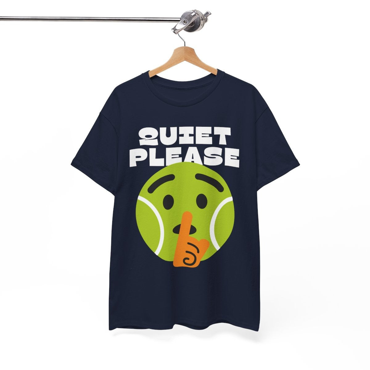 QUIET PLEASE - Tennis (Basic Tee)