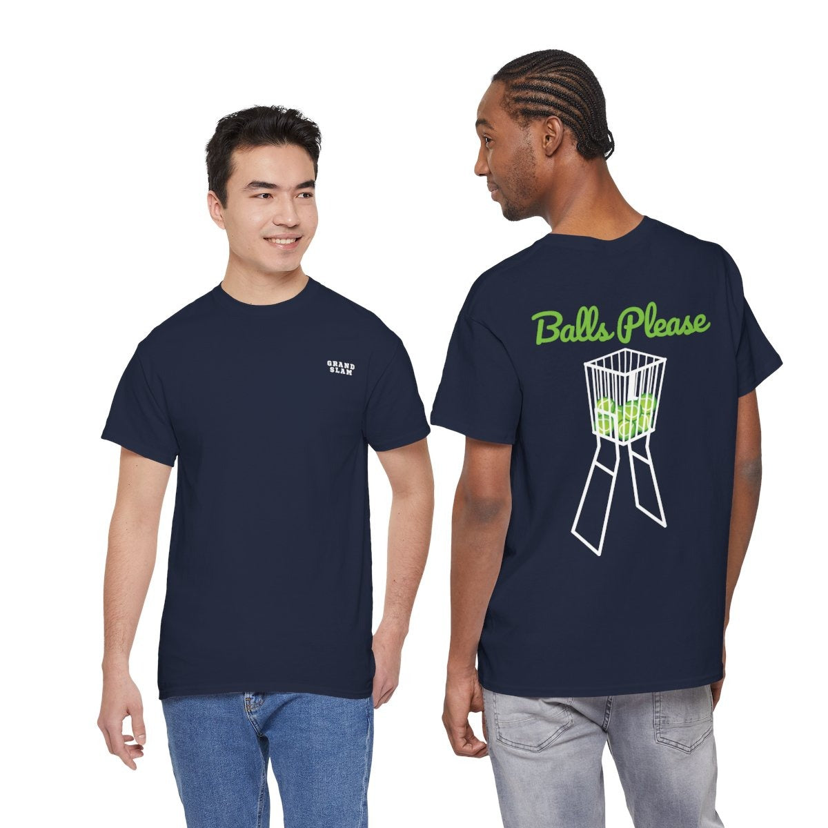 BALLS PLEASE - Tennis (Basic Tee)