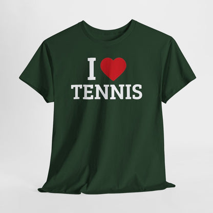 I HEART TENNIS - Tennis (Basic Tee)