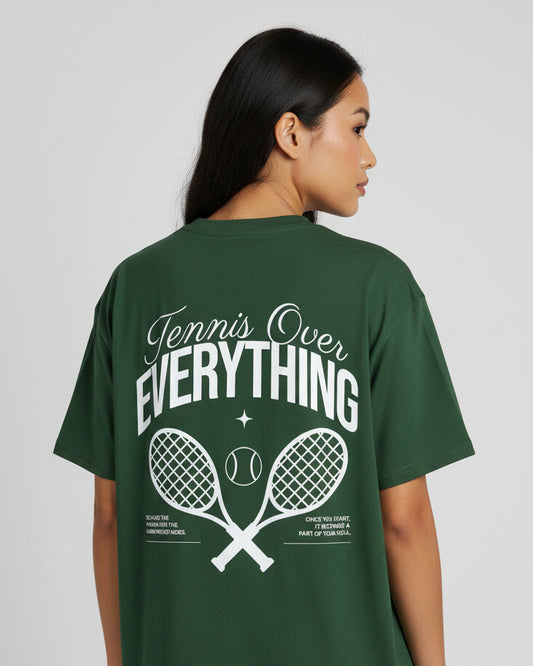 TENNIS OVER EVERYTHING - Tennis Basic Tee