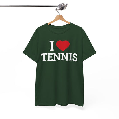 I HEART TENNIS - Tennis (Basic Tee)