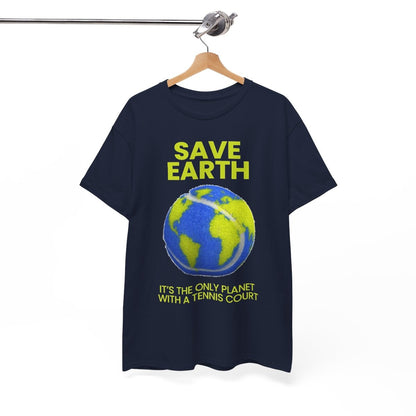 SAVE EARTH - Tennis (Basic Tee)
