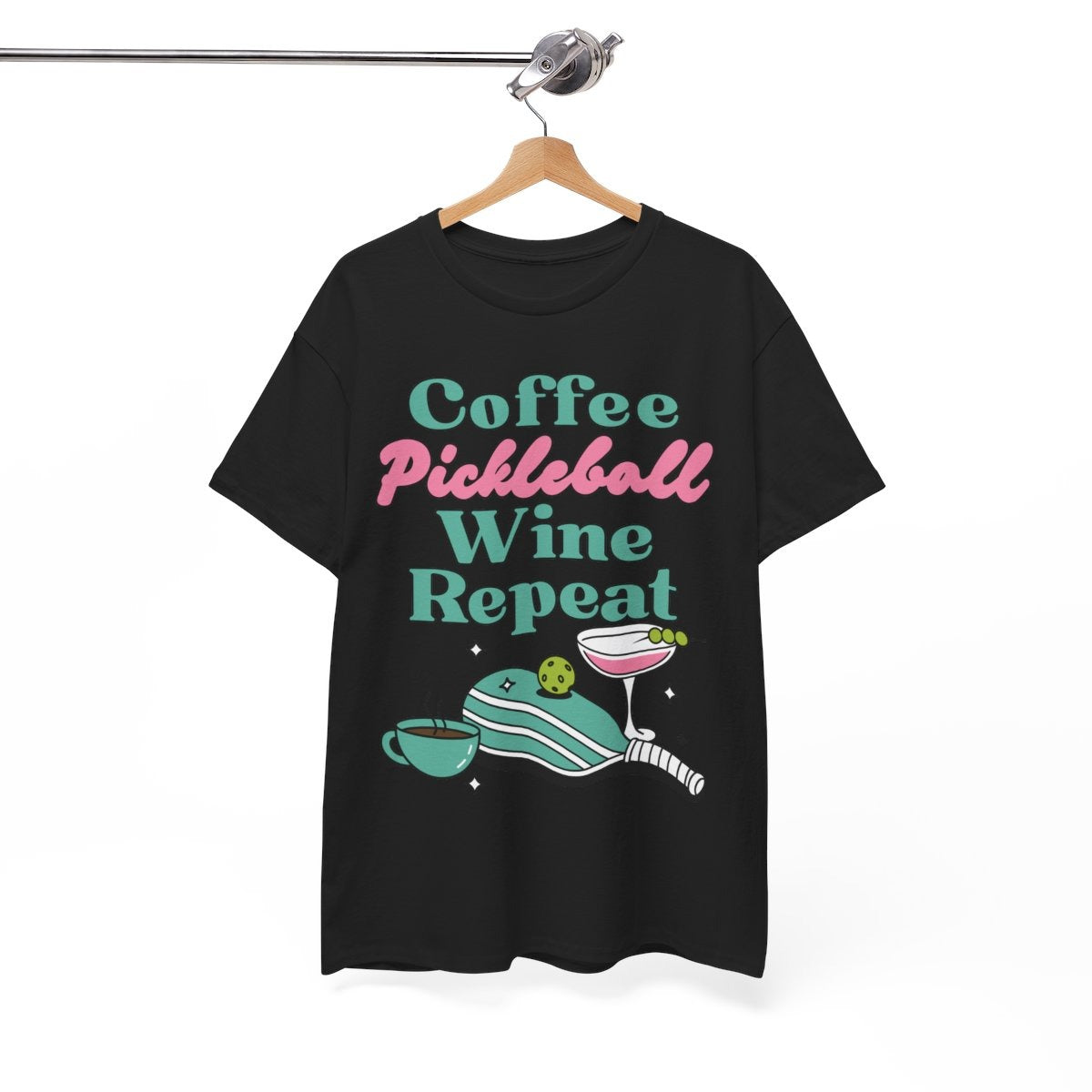 COFFEE PICKLEBALL WINE REPEAT - Pickleball (Dri Fit)