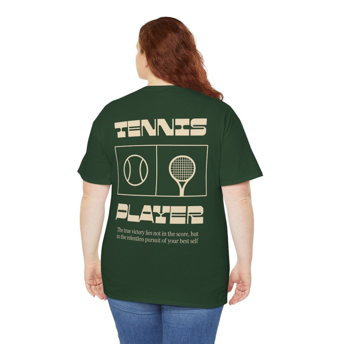 TENNIS PLAYER 4 - Tennis Basic Tee