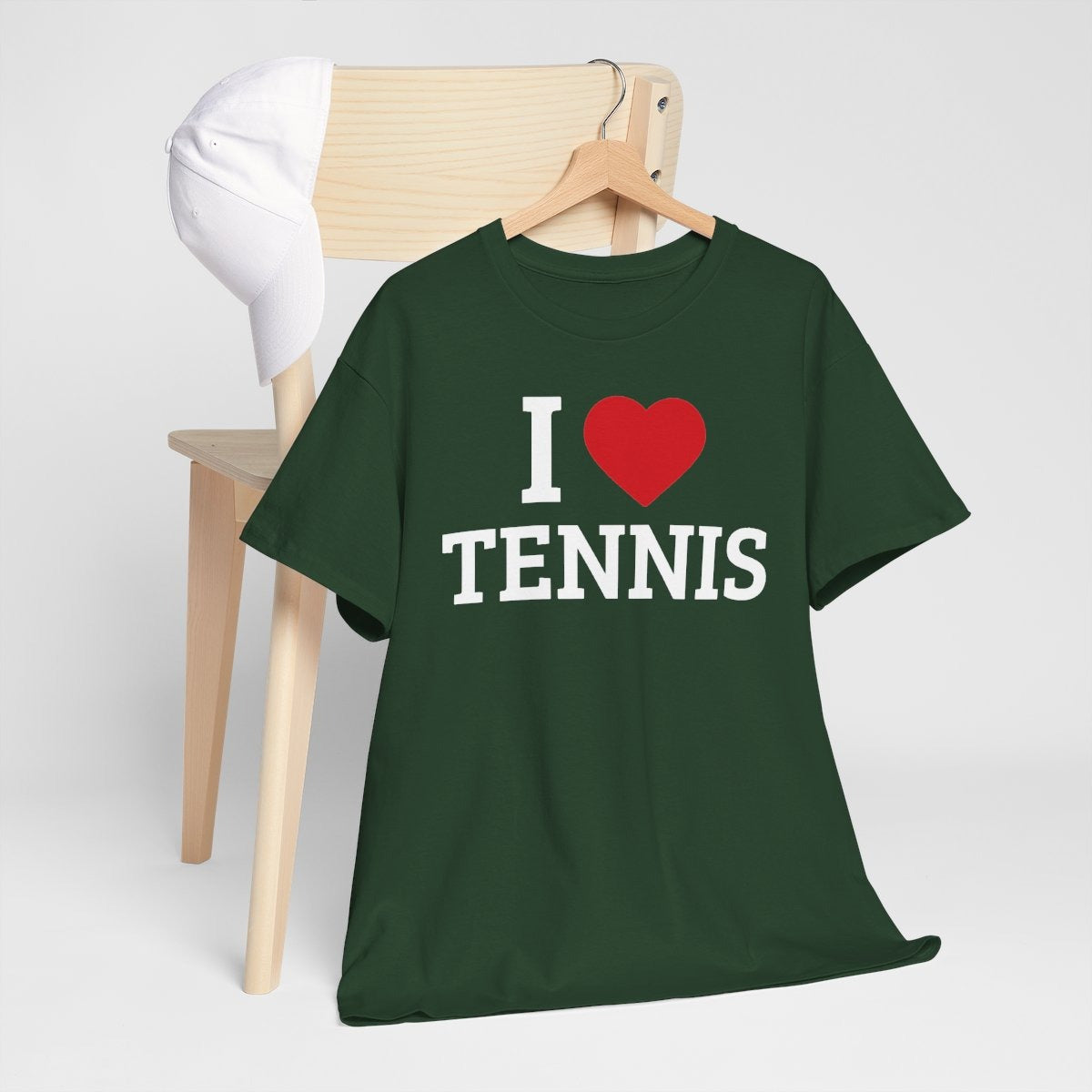I HEART TENNIS - Tennis (Basic Tee)