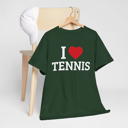 I HEART TENNIS - Tennis (Basic Tee)
