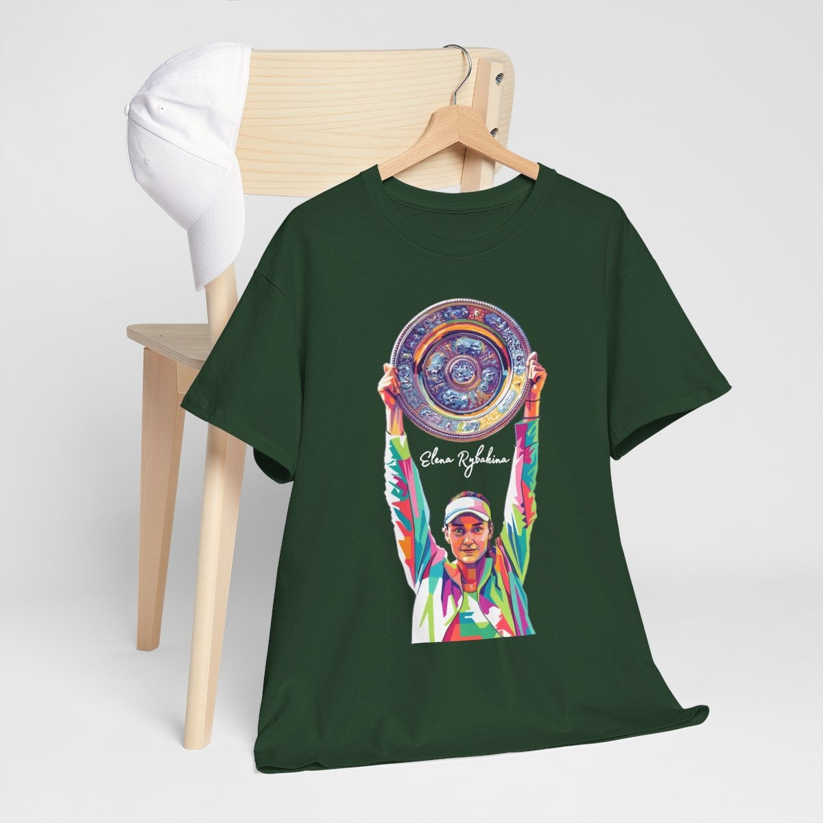 ELENA RYBAKINA 2 - Tennis (Basic Tee)