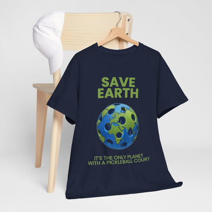 SAVE EARTH - Pickleball (Basic Tee)