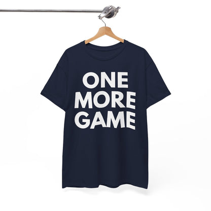 ONE MORE GAME - Tennis & Pickleball (Basic Tee)