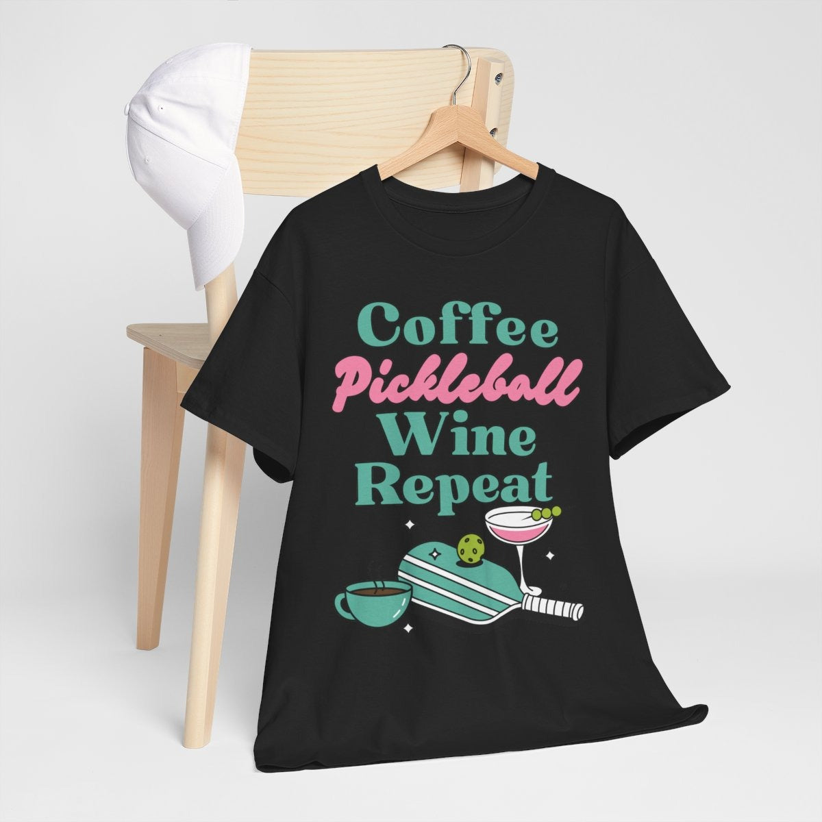 COFFEE PICKLEBALL WINE REPEAT - Pickleball (Dri Fit)