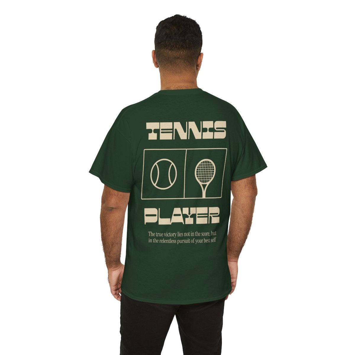 TENNIS PLAYER 4 - Tennis Basic Tee