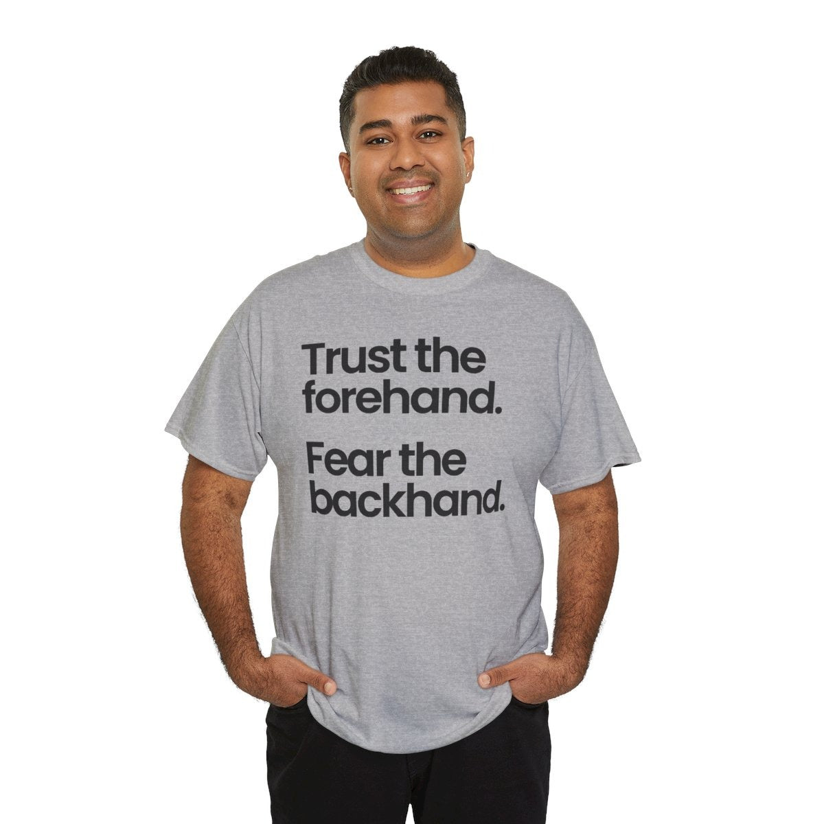TRUST FOREHAND - Tennis & Pickleball (Basic Tee)