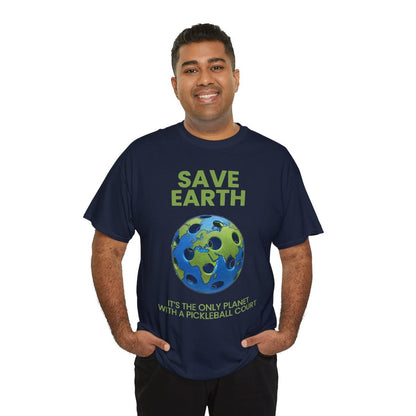 SAVE EARTH - Pickleball (Basic Tee)