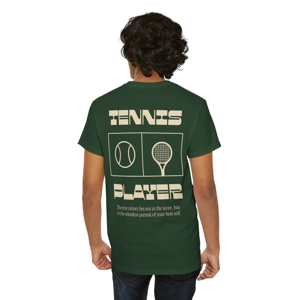 TENNIS PLAYER 4 - Tennis Basic Tee