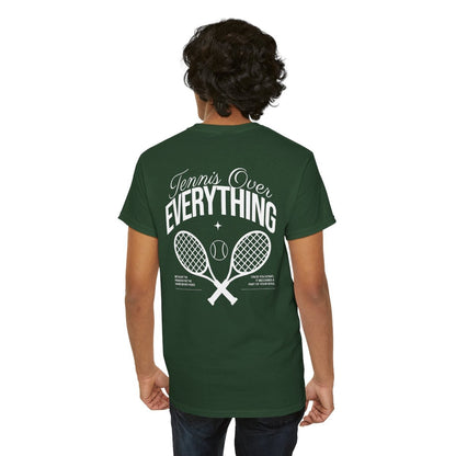 TENNIS OVER EVERYTHING - Tennis Basic Tee