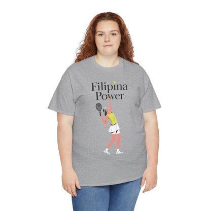 FILIPINA POWER - Tennis (Basic Tee)